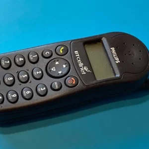 Téléphone-portable-Philips-Savvy-noir-rare-rétro-et Philips Savvy